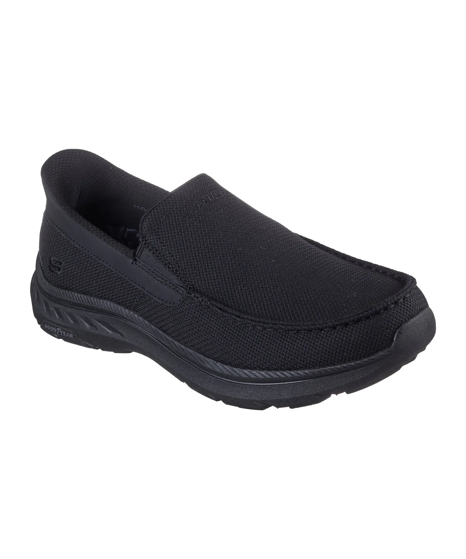 Мужские туфли без шнуровки Hands Free Slip-ins Pollard Wilfred SKECHERS чёрные