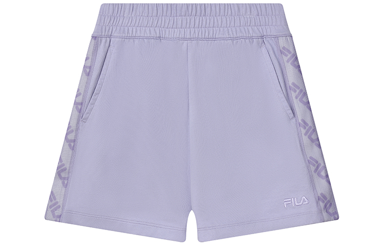 

Женские повседневные шорты Mu Su фиолетовые FILA