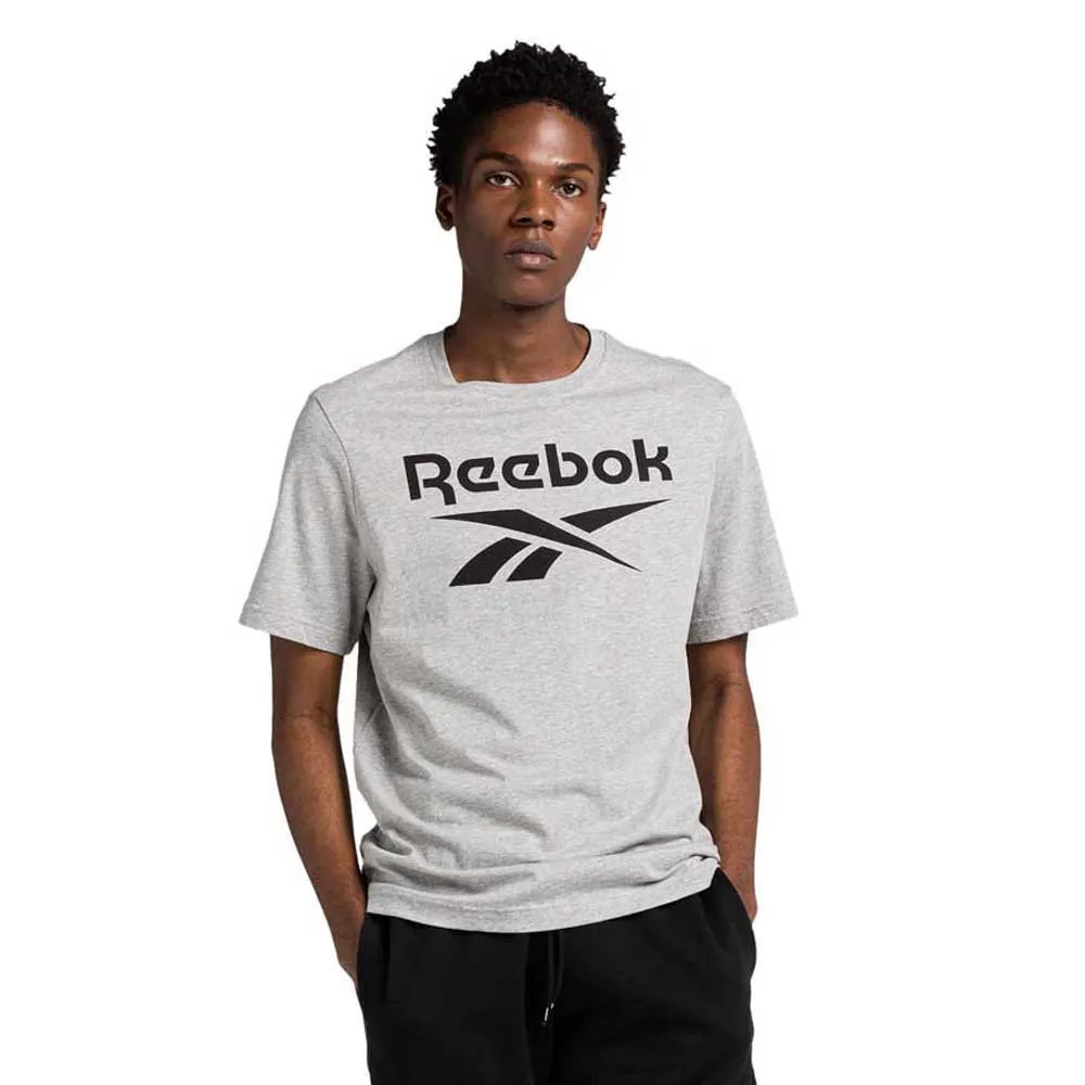 

Футболка с коротким рукавом Reebok Identity Big Logo, серый