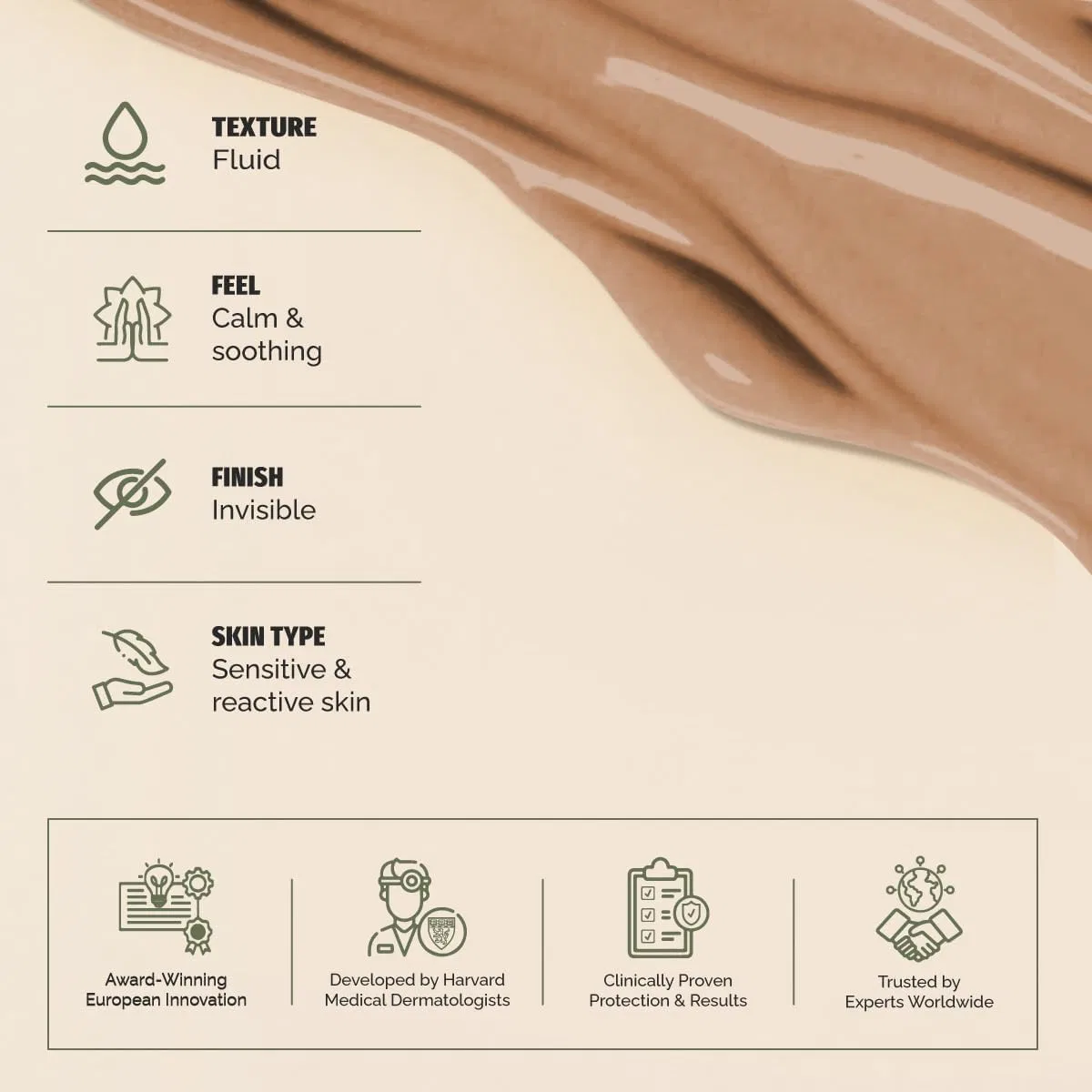 Солнцезащитный флюид Heliocare 360º Mineral Tolerance Fluid SPF50 50мл нейтральный — фото 4