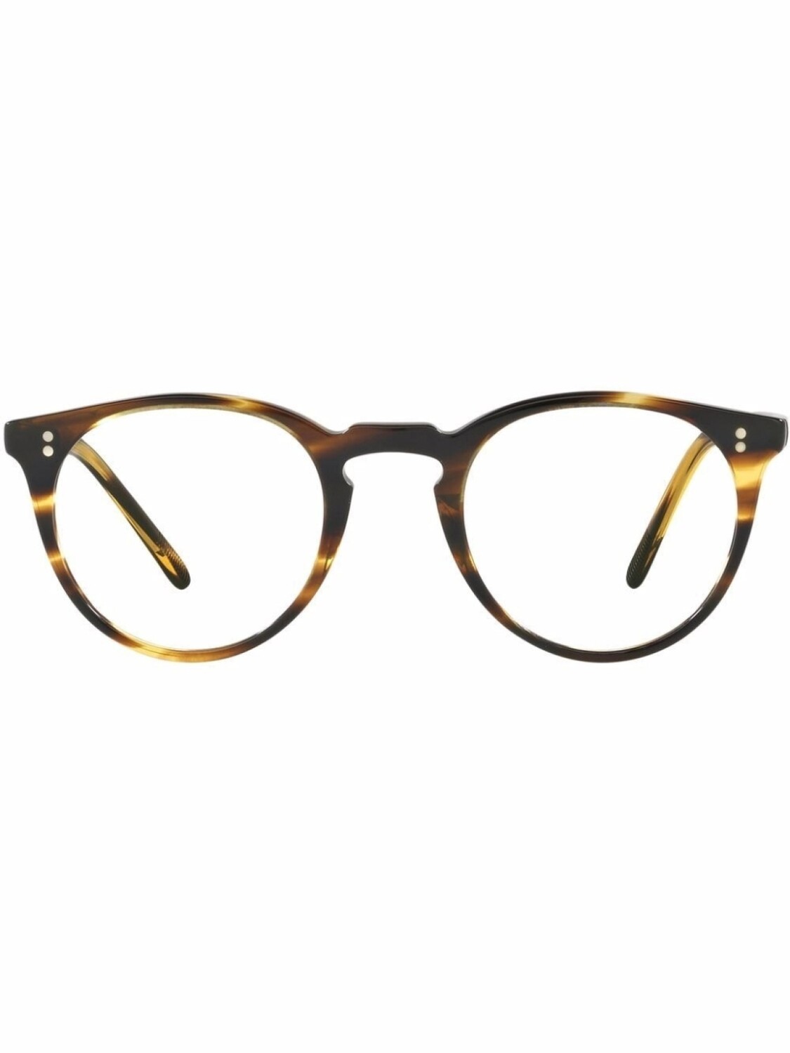 

Oliver Peoples очки O'Malley в круглой оправе, черный