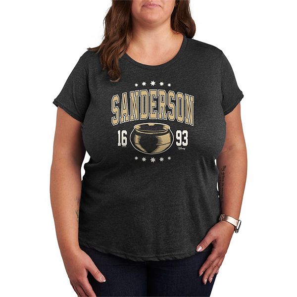 

Футболка Sanderson с принтом Hocus Pocus plus size Disney, Heather Charcoal, Черный, Футболка Sanderson с принтом Hocus Pocus plus size Disney, Heather Charcoal