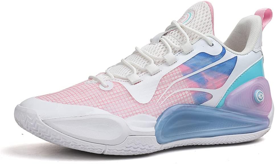 

Мужские прогулочные кроссовки Rongduyan, спортивная обувь, повседневная обувь, баскетбольные кроссовки, соревновательная обувь, уличная обувь, летняя, розовый