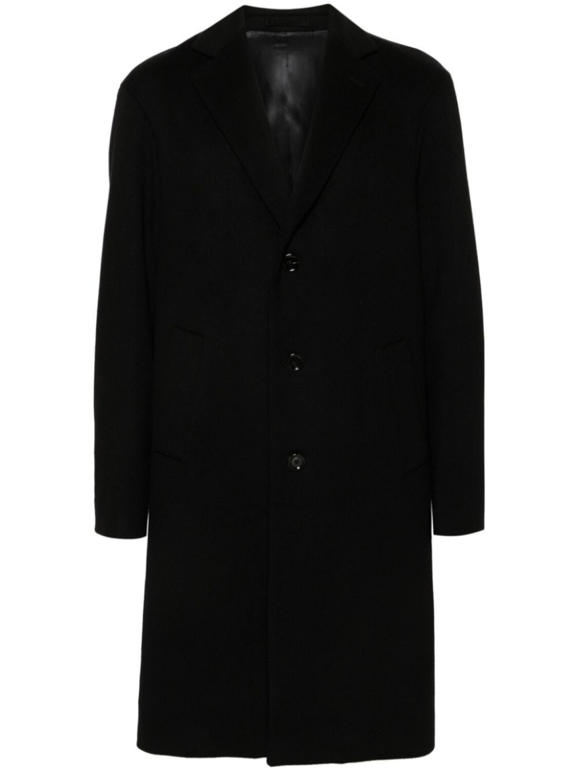 

Lardini шерстяное пальто, черный