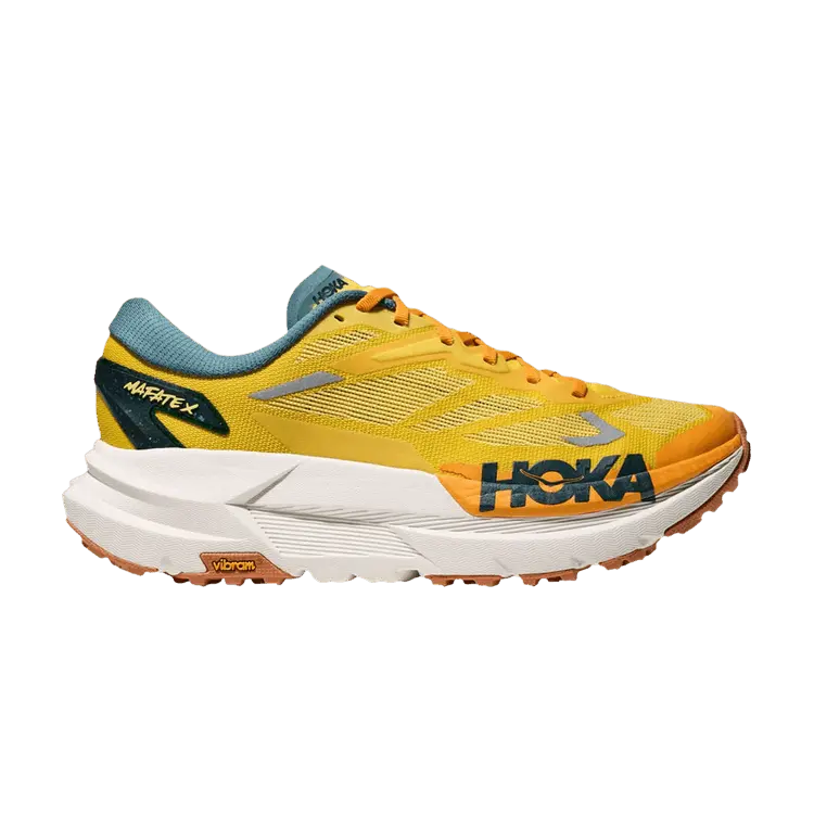 

Кроссовки HOKA Mafate X 'Zest Mountain Fog', желтый
