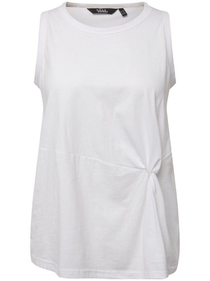 

Футболка Ulla Popken Strick Top, цвет schneeweiß