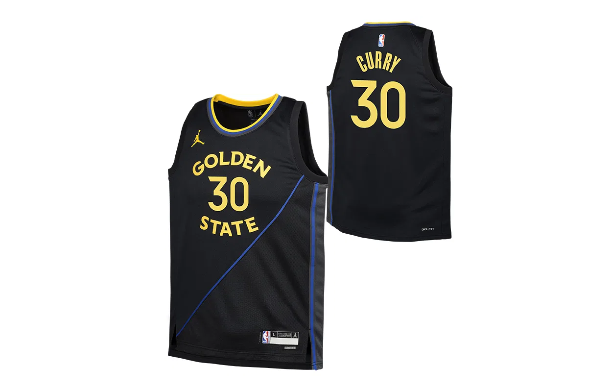 Топ-майка для подростков Jordan Golden State Warriors Away — фото 4