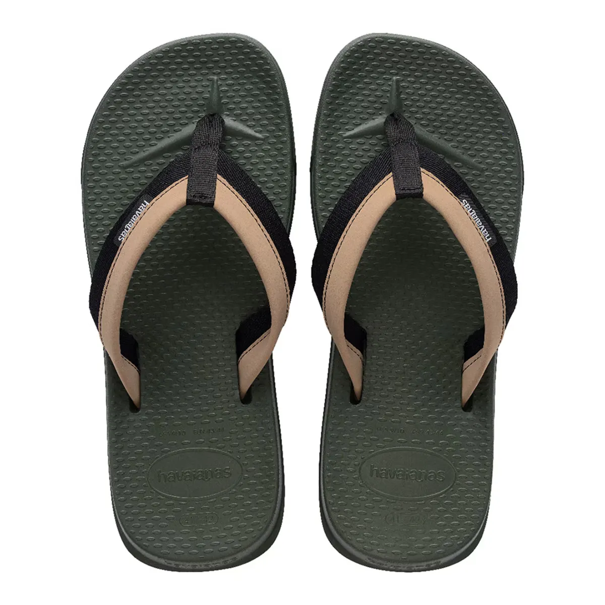 

Мужские шлепанцы Hav. Трек Плюс Зеленая Олива 456 Havaianas, оливковый/зеленый