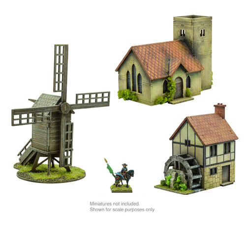 

Фигурки Pike & Shotte Epic Battles – Village Scenery Pack Warlord Games