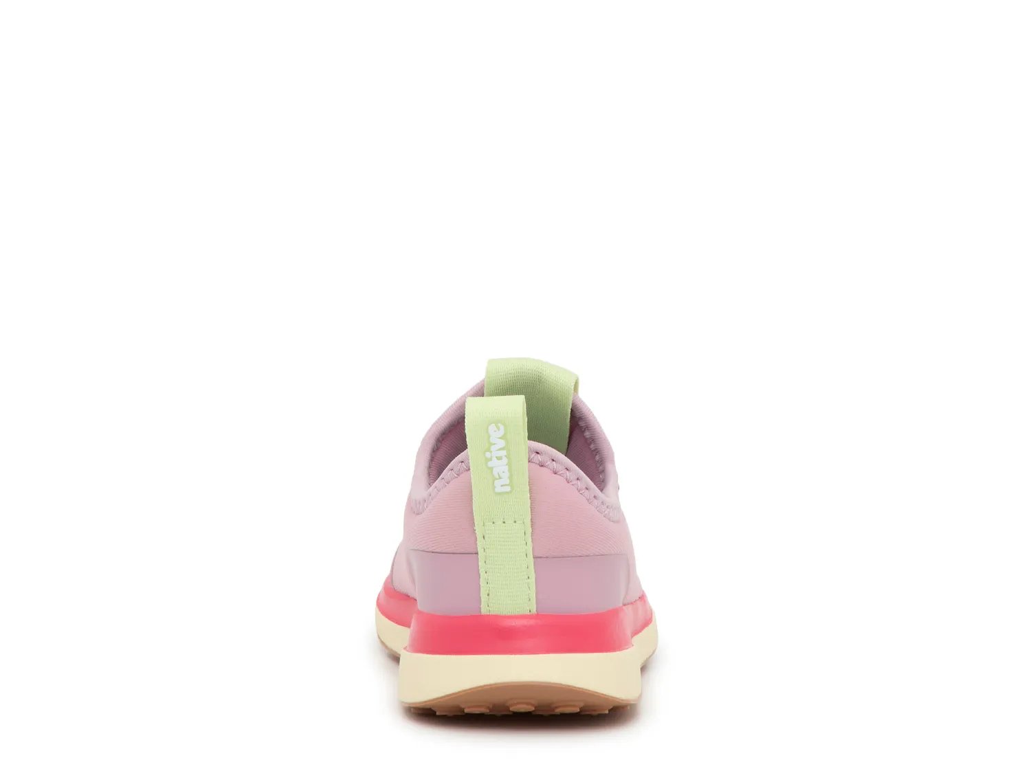 Слипоны Native Robbie Dash Slip-On Sneaker - Kids', светло-розовый — фото 4