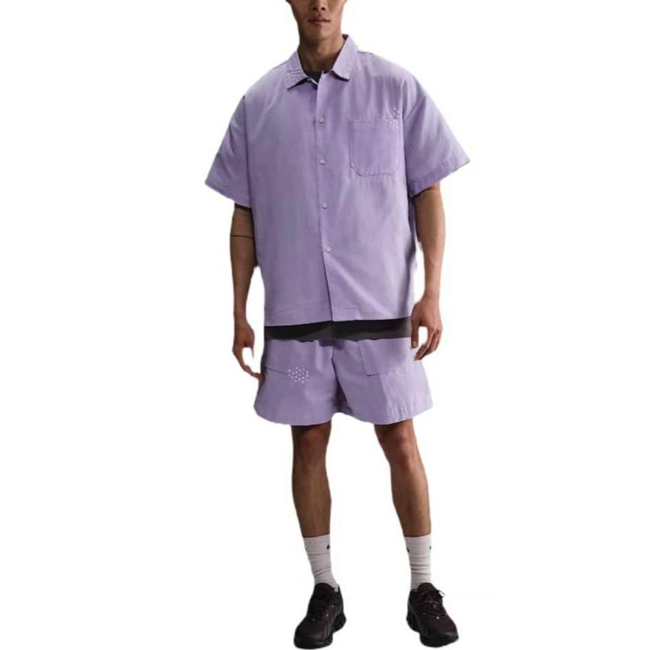 

Nike Повседневные шорты мужские фиолетовые