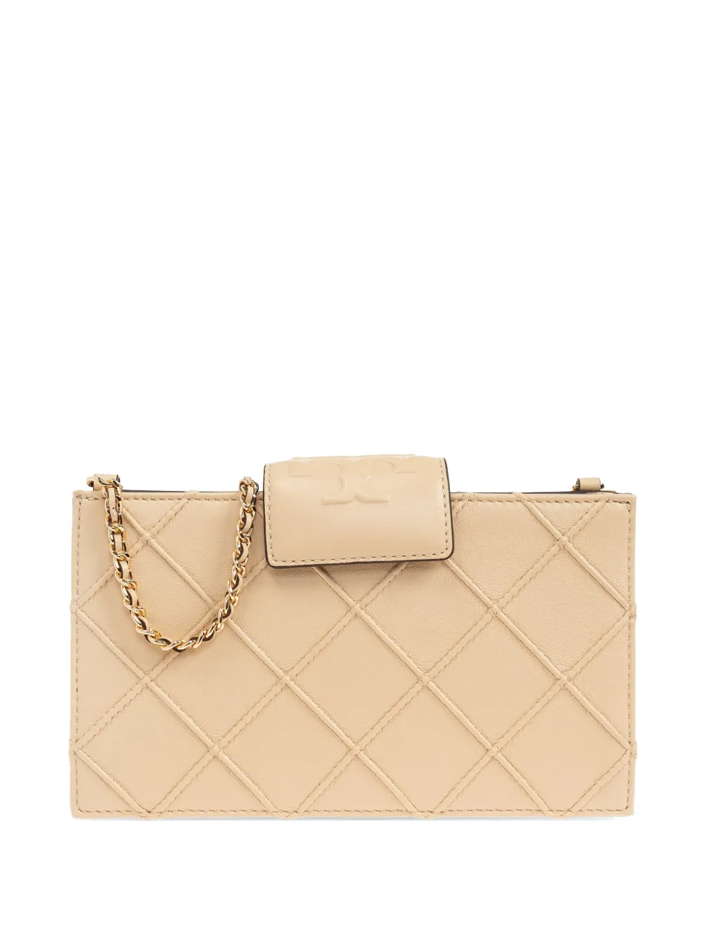

Клатч Fleming Tory Burch, нейтральный