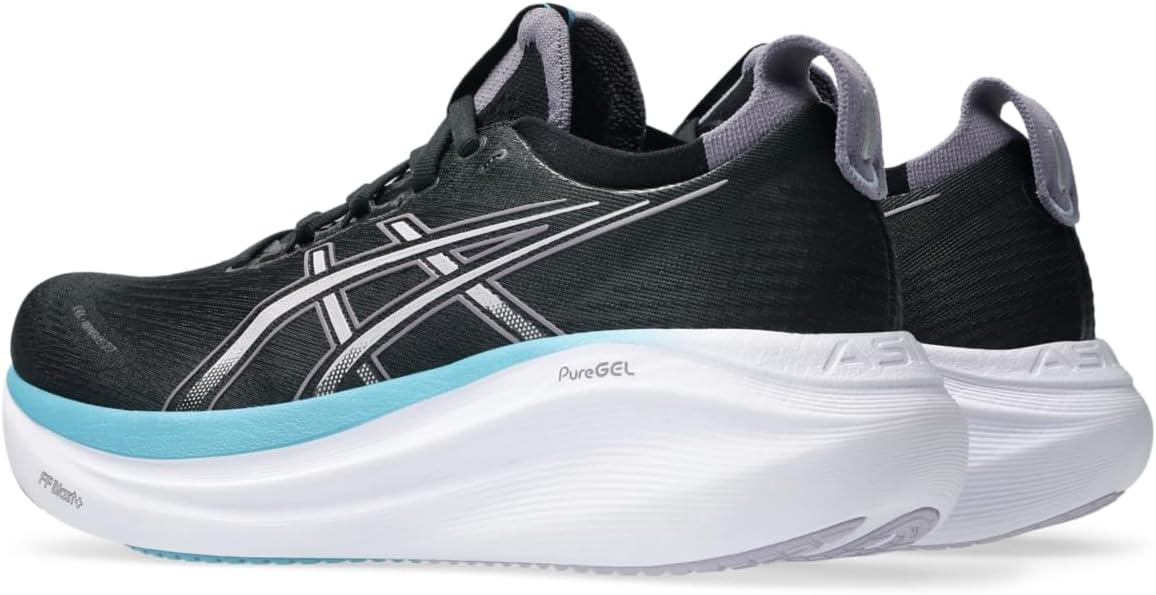 Мужские кроссовки ASICS Hyper MD для легкой атлетики, черный/фиолетовый — фото 3