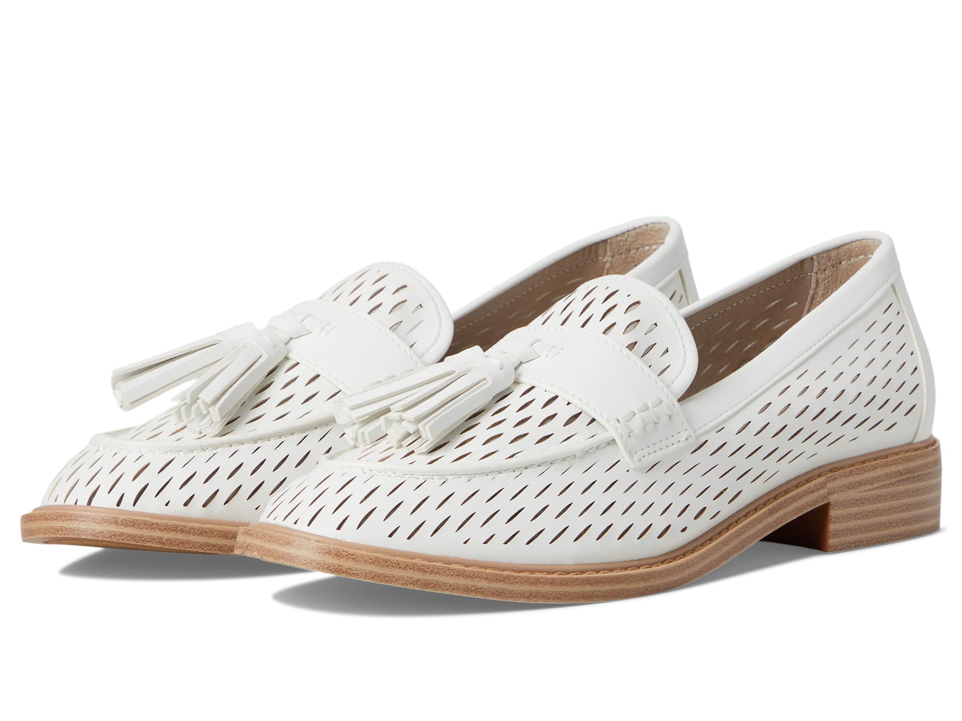 Лоферы Franco Sarto Carolyn Low Slip-ons, цвет White Cutout