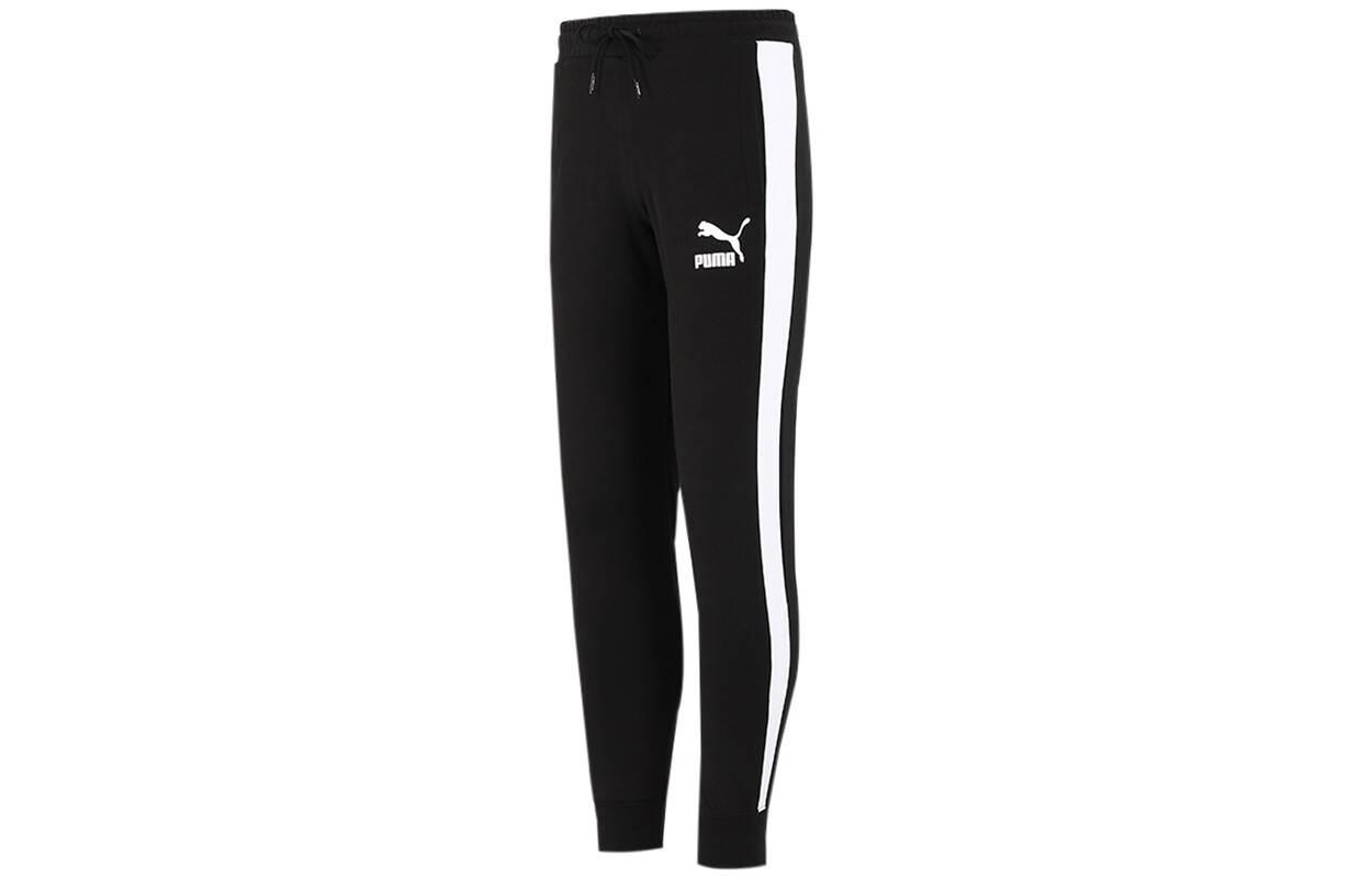 

Мужские трикотажные спортивные штаны Puma, цвет Black