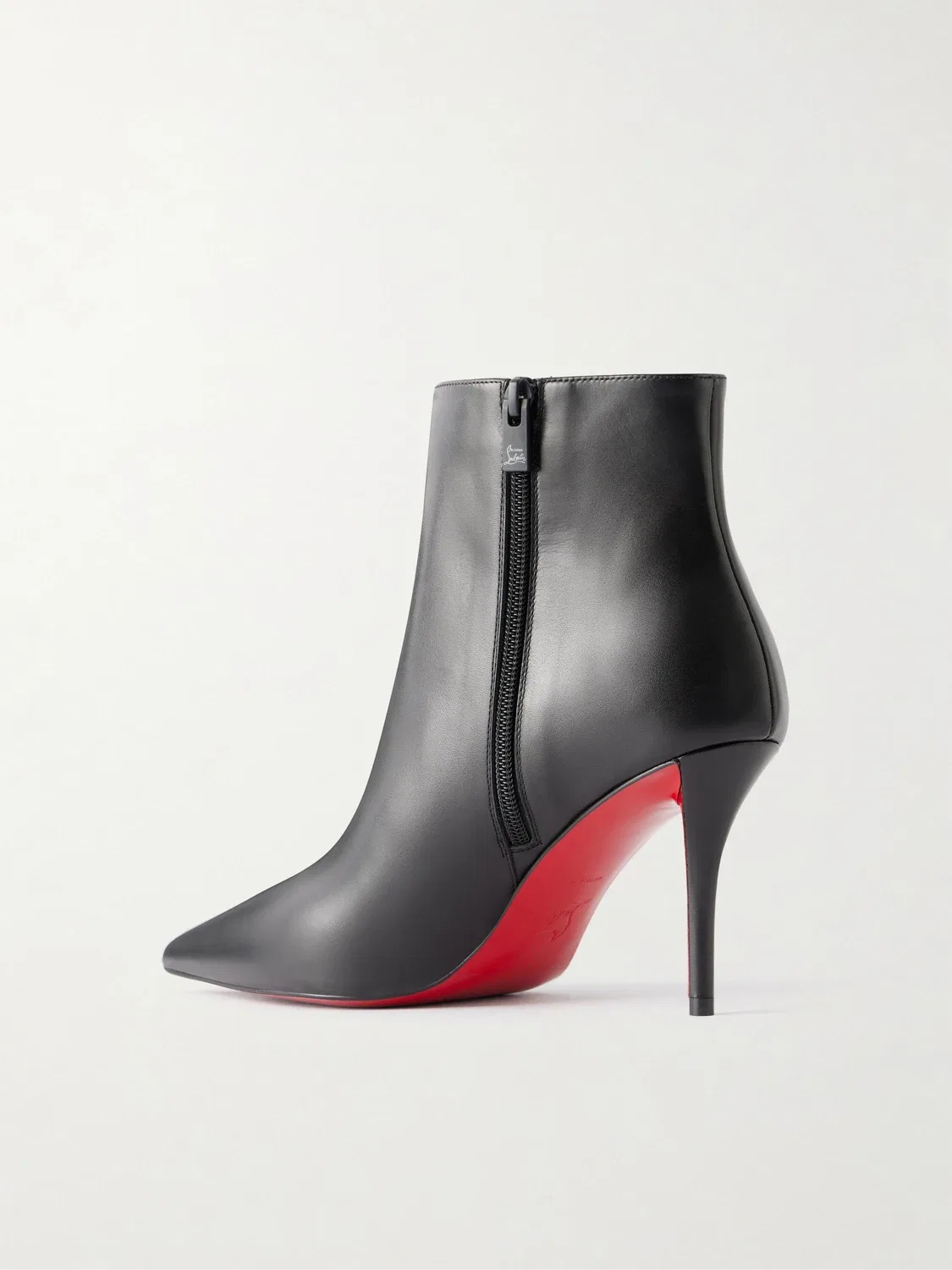 Кожаные ботильоны Miss Z 80 Christian Louboutin, черный — фото 3