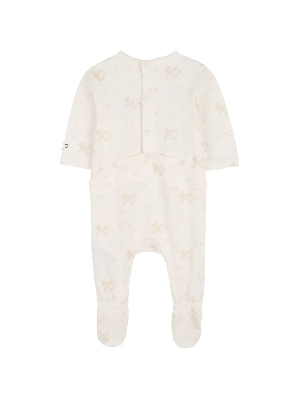 Пижама с вышивкой логотипа (комплект из двух штук) Kenzo Kids, черный — фото 4