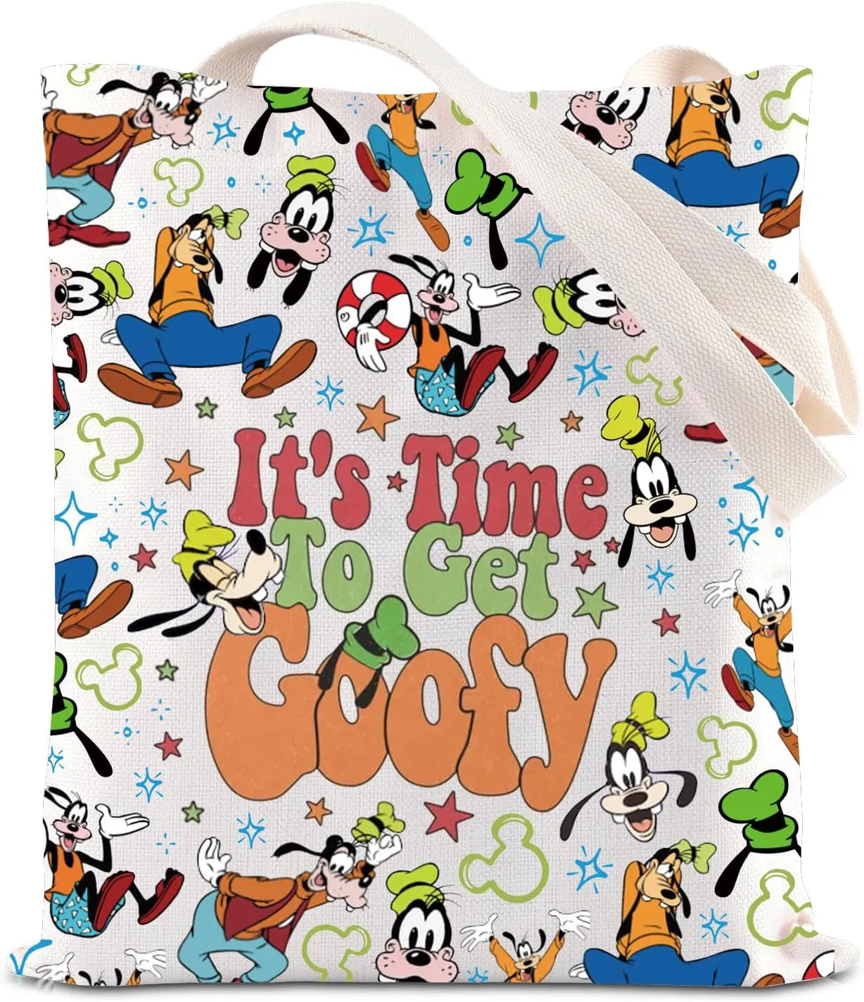 Косметичка Goofy Dog Gift It's Time to Get Goofy, белая Fotap, Get Goofy T Uk