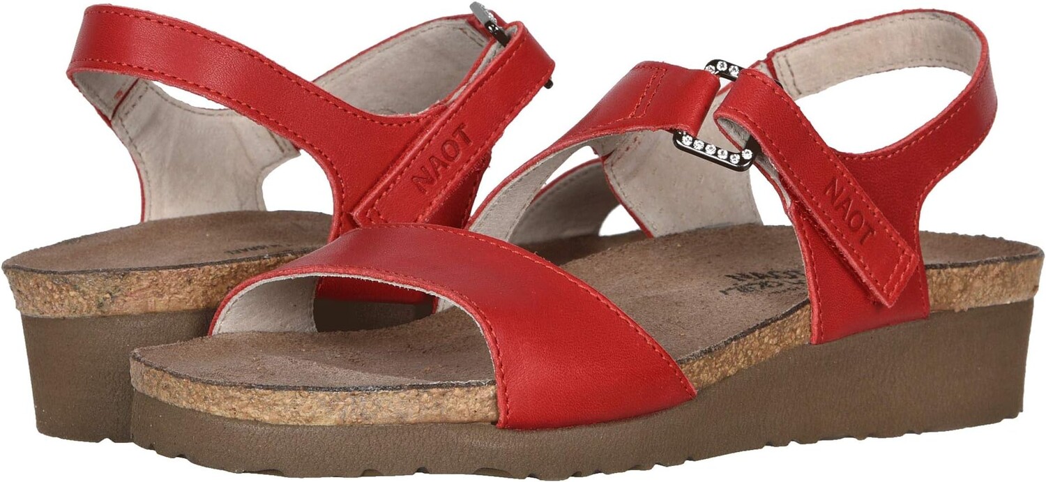 

Сандалии Naot Pamela, цвет Kiss Red Leather