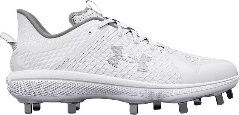 

Мужские металлические бейсбольные бутсы Under Armour Yard MT, белый/серебристый