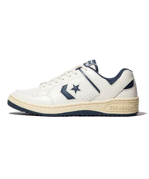 Мужские кроссовки из кожи CONVERSE WEAPON CC OX оранжевые — фото 2