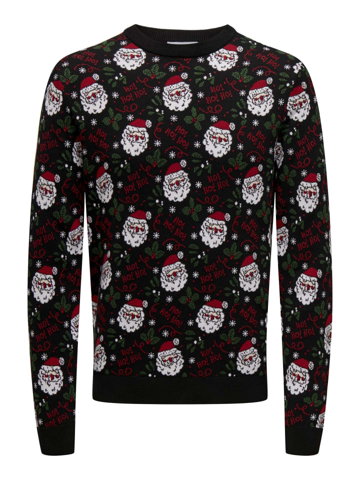 

Свитер ONLY & SONS, черный