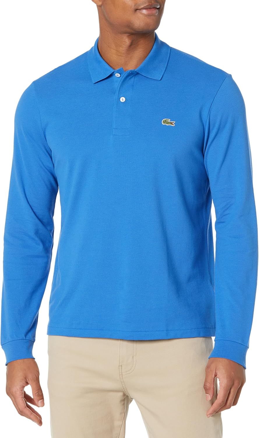 

Классическая поло Lacoste с длинным рукавом, Hilo