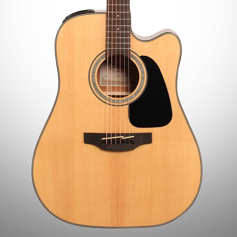 

Акустическая гитара Takamine GD30CE Dreadnought Cutaway Acoustic-Electric Guitar, Natural