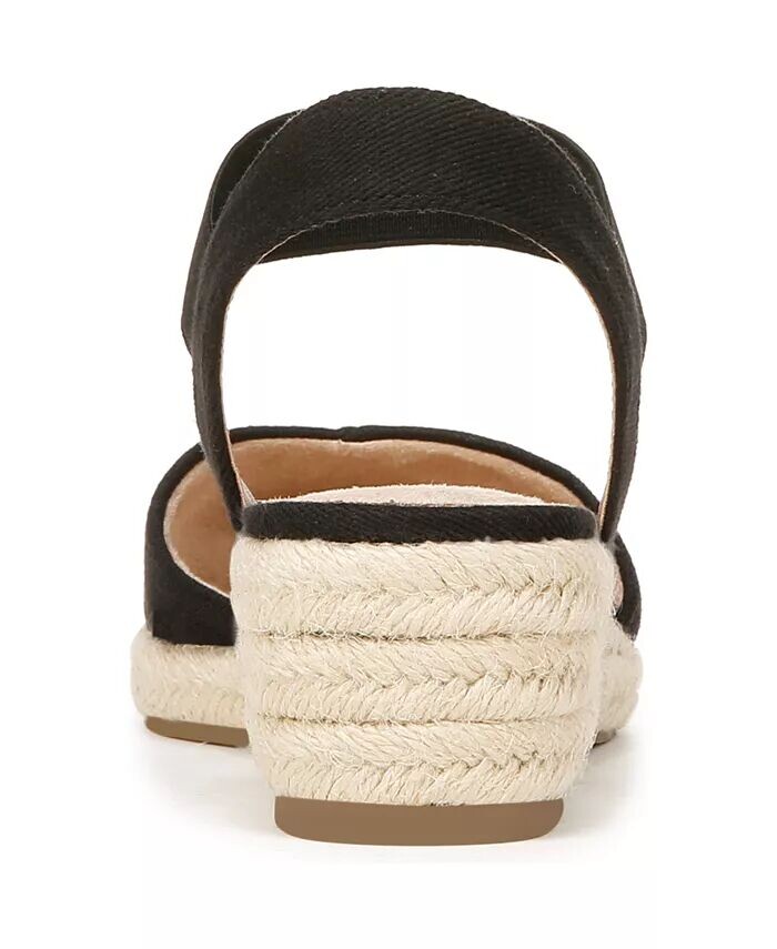 Женские босоножки Kimmie Espadrille на танкетке LifeStride, черный — фото 3