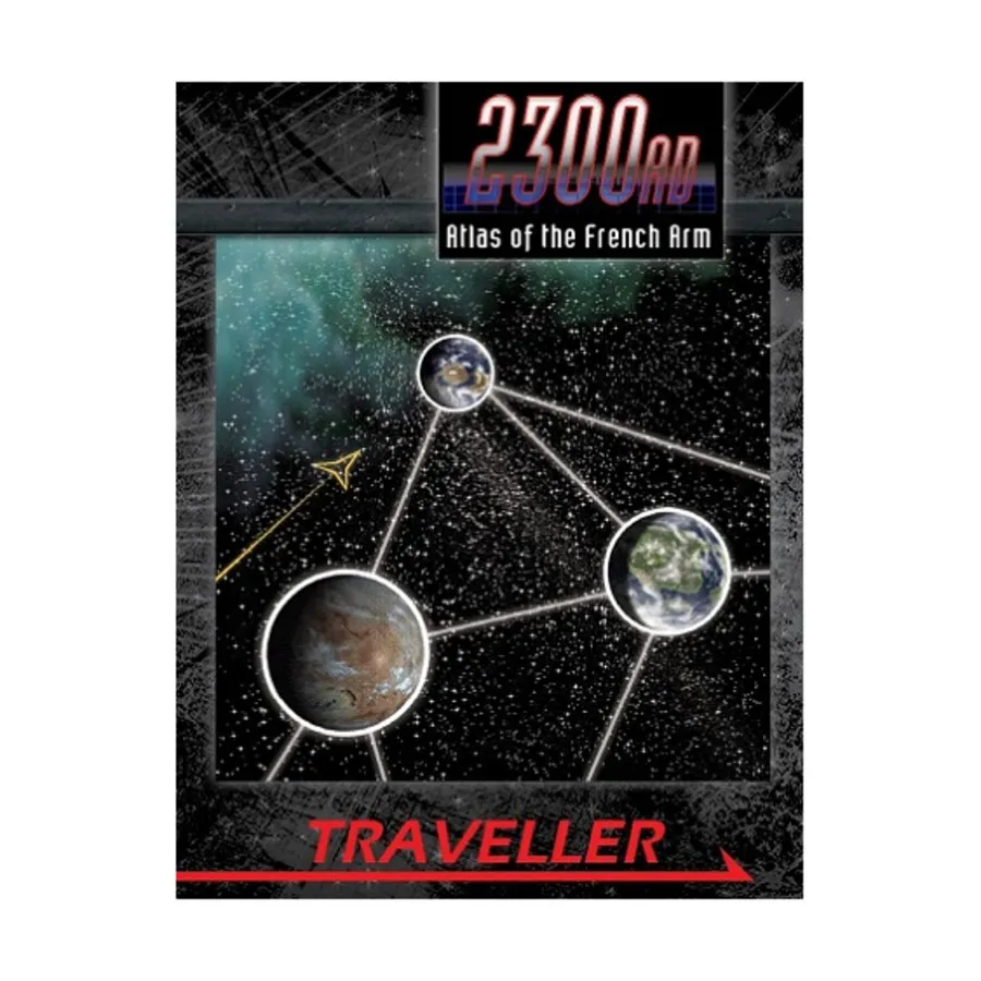 

Atlas of the French Arm, Traveller (Mongoose 1st Edition) - 2300AD, твердый переплет