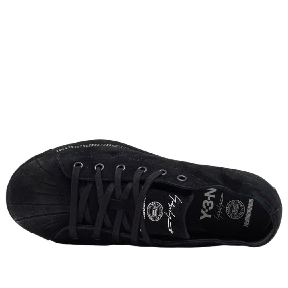 Кроссовки adidas Y-3 Nizzastar Low 'Neighborhood Black' — фото 3