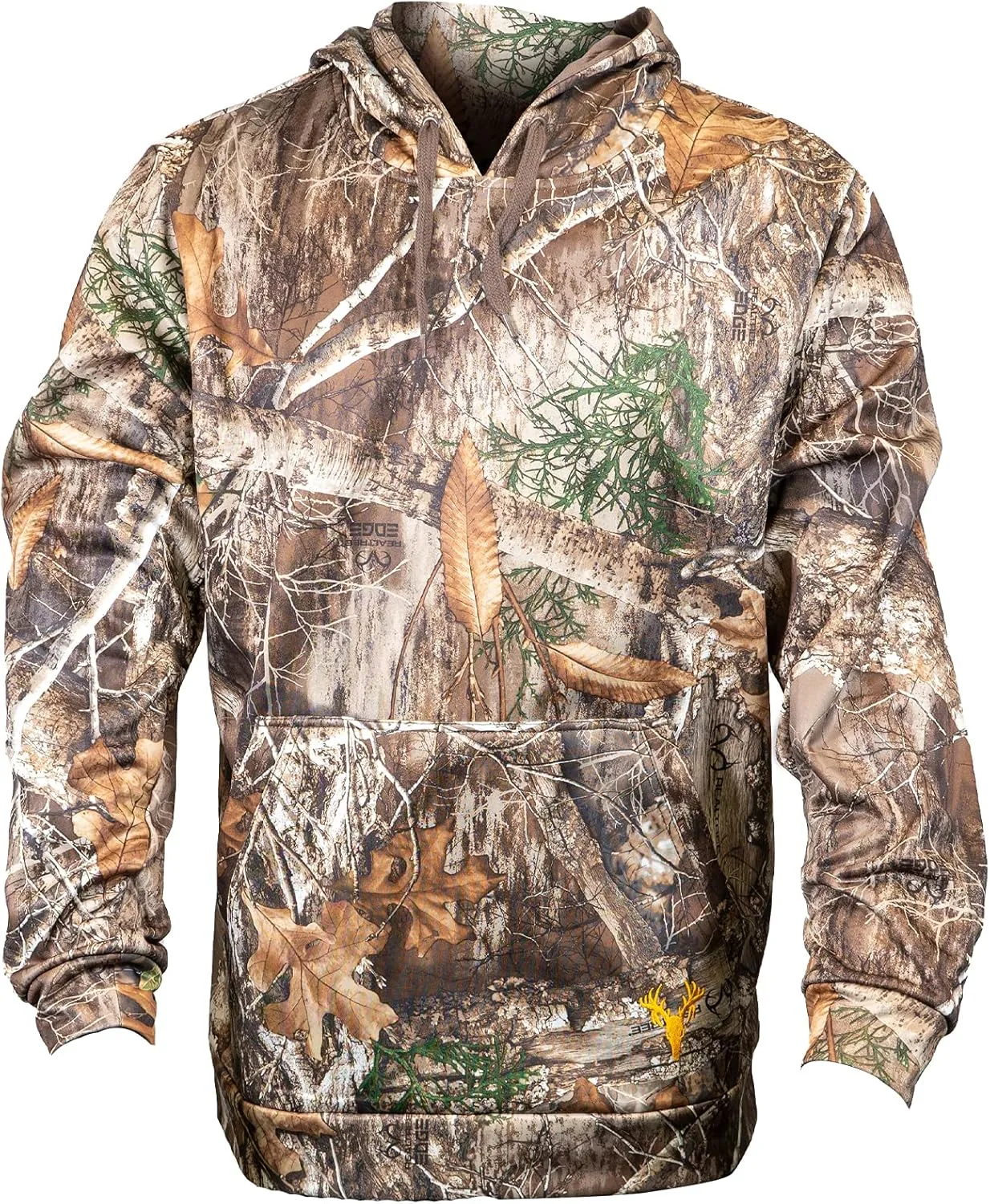 

HOT SHOT мужская камуфляжная флисовая толстовка с капюшоном, термоодежда для охоты