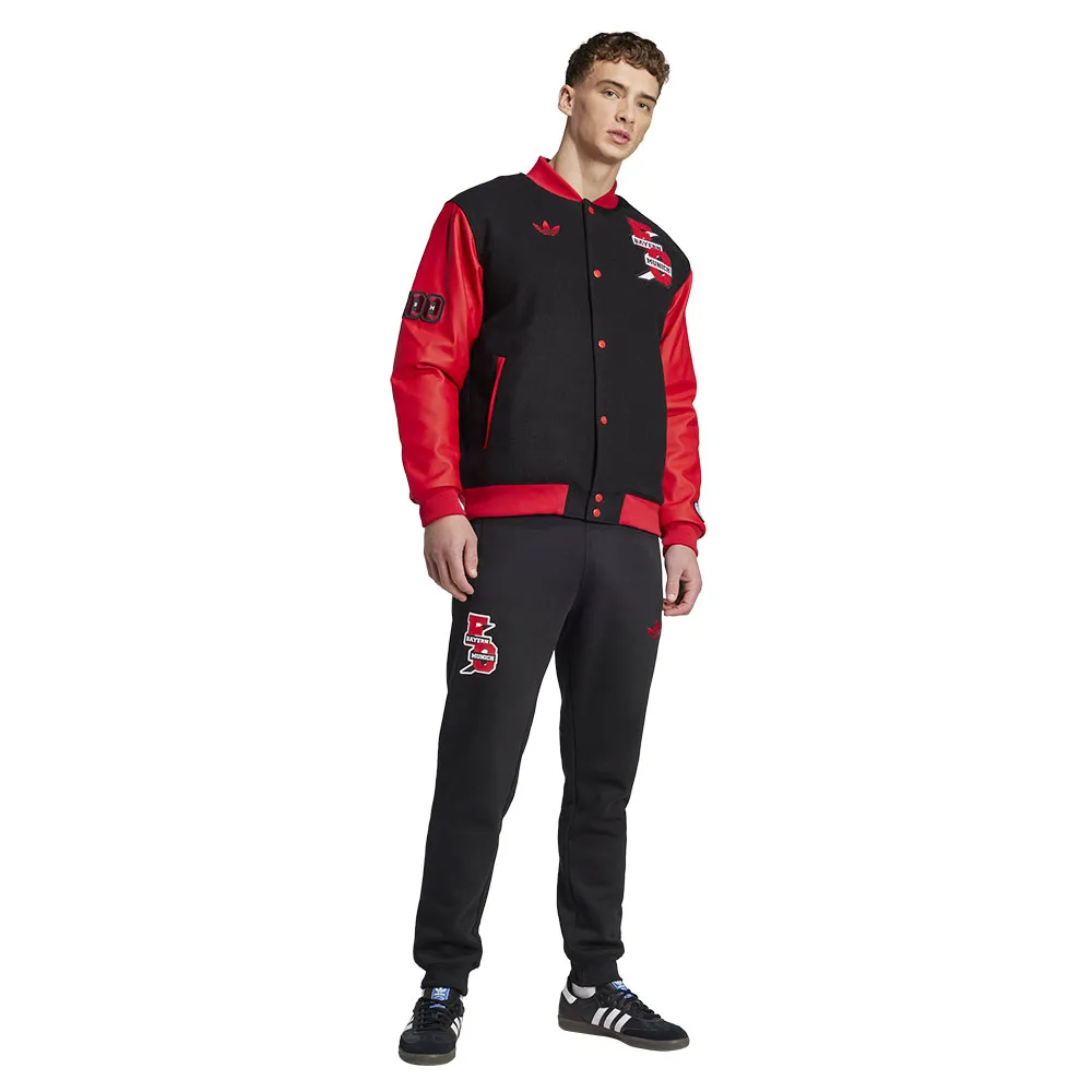 Брюки adidas FC Bayern VRCT, черный — фото 4