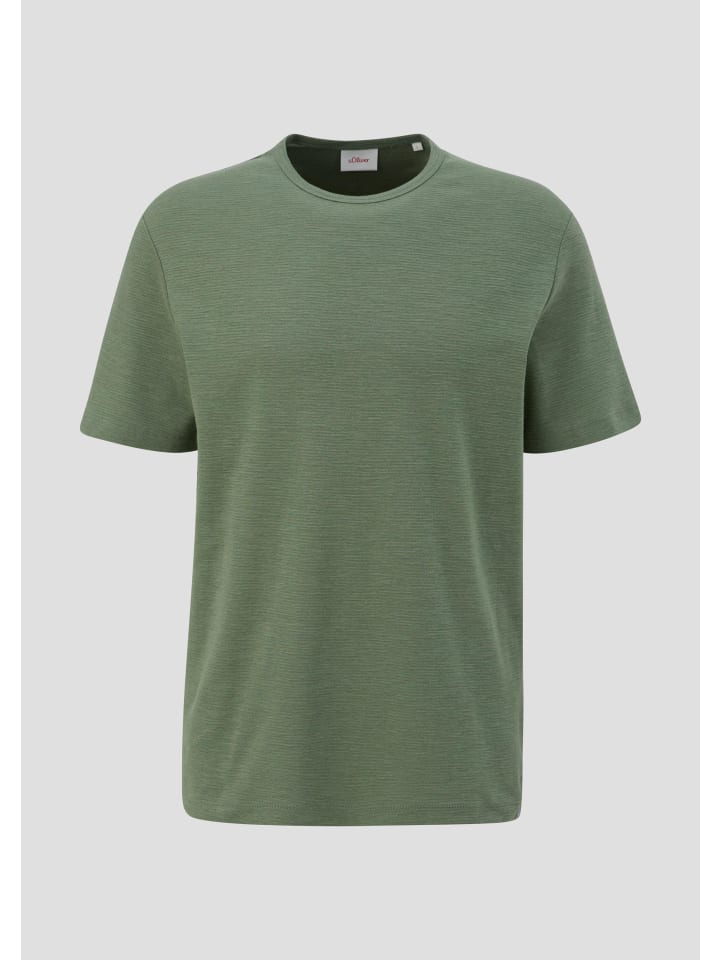 

s.Oliver Футболка цвета 7814_еловой зелени, Зеленый, s.Oliver Футболка цвета 7814_еловой зелени