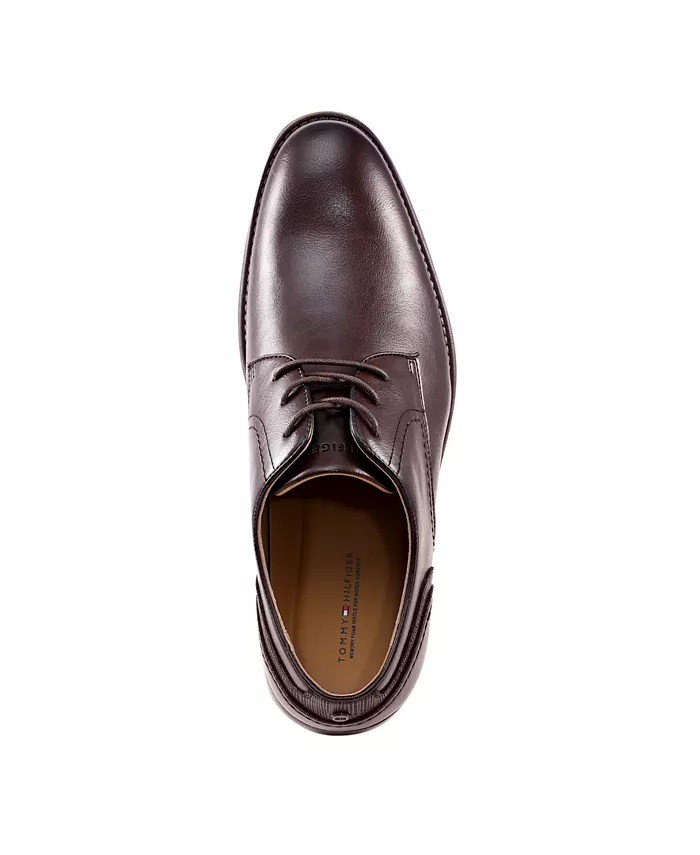 Мужские туфли Boswell Derby Tommy Hilfiger коричневый — фото 4