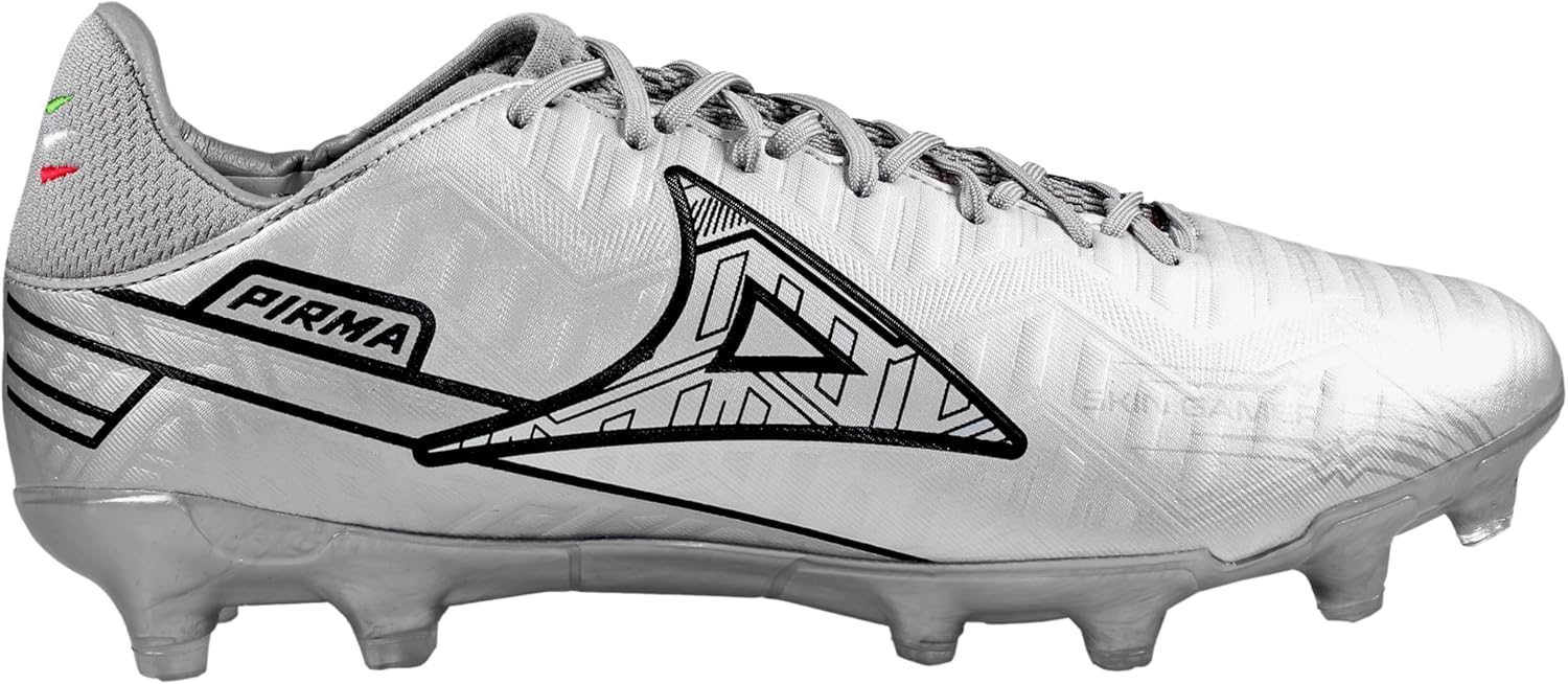 

Бутсы Pirma Soccer Стиль 3046 - Skin Gamer Серебристо-черные для твердого грунта