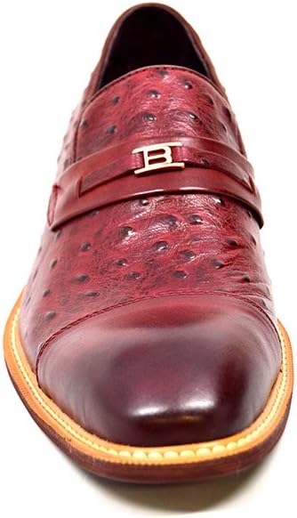Мужские классические туфли British Collection Dolche, бордовый — фото 3