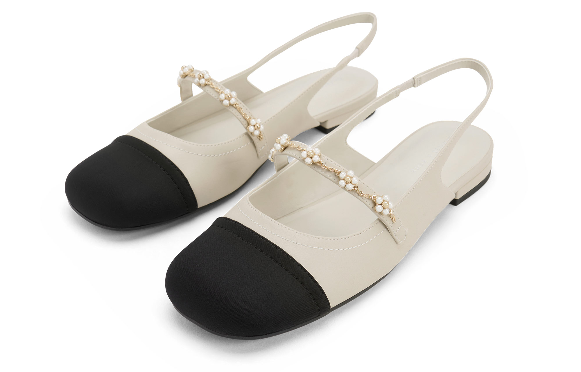 Повседневные туфли женские CHARLES&KEITH, кораллово-розовый красный — фото 2