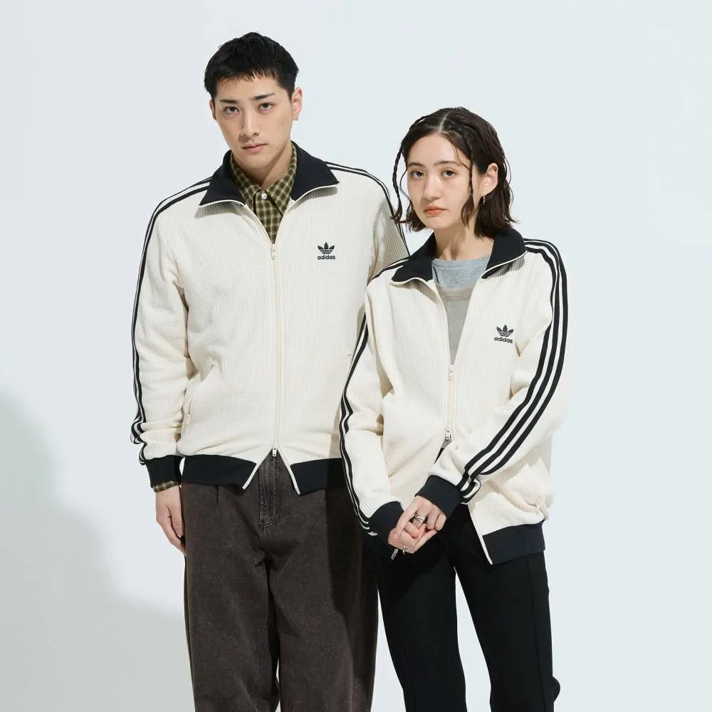Спортивная футболка Adicolor Waffle Classic Adidas, white — фото 2