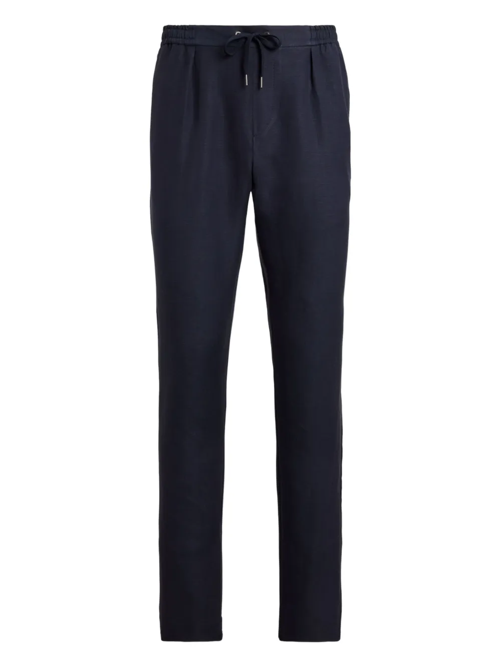 

Брюки с кулиской и складками Ralph Lauren Purple Label, синий