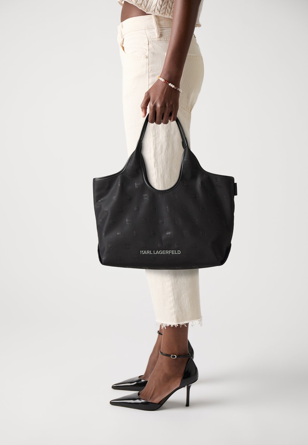 

Сумка IKON TOTE KARL LAGERFELD, черный