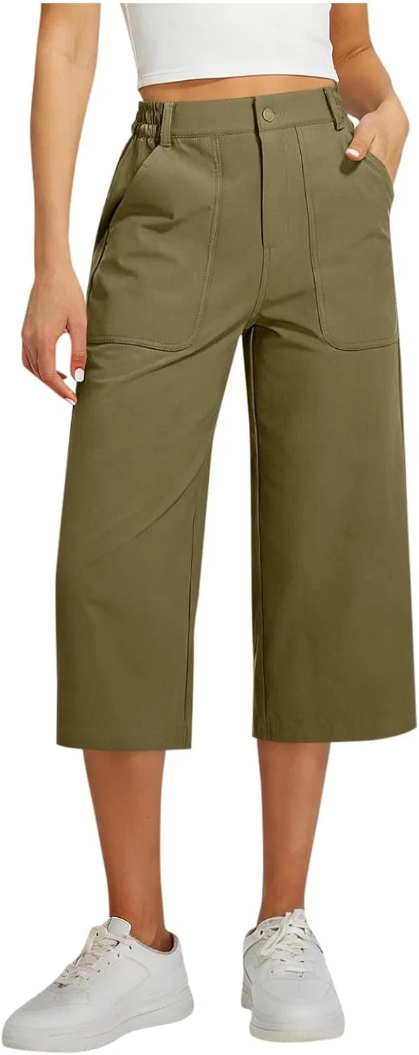 Капри Active Pants, бренд Generic, коричневый