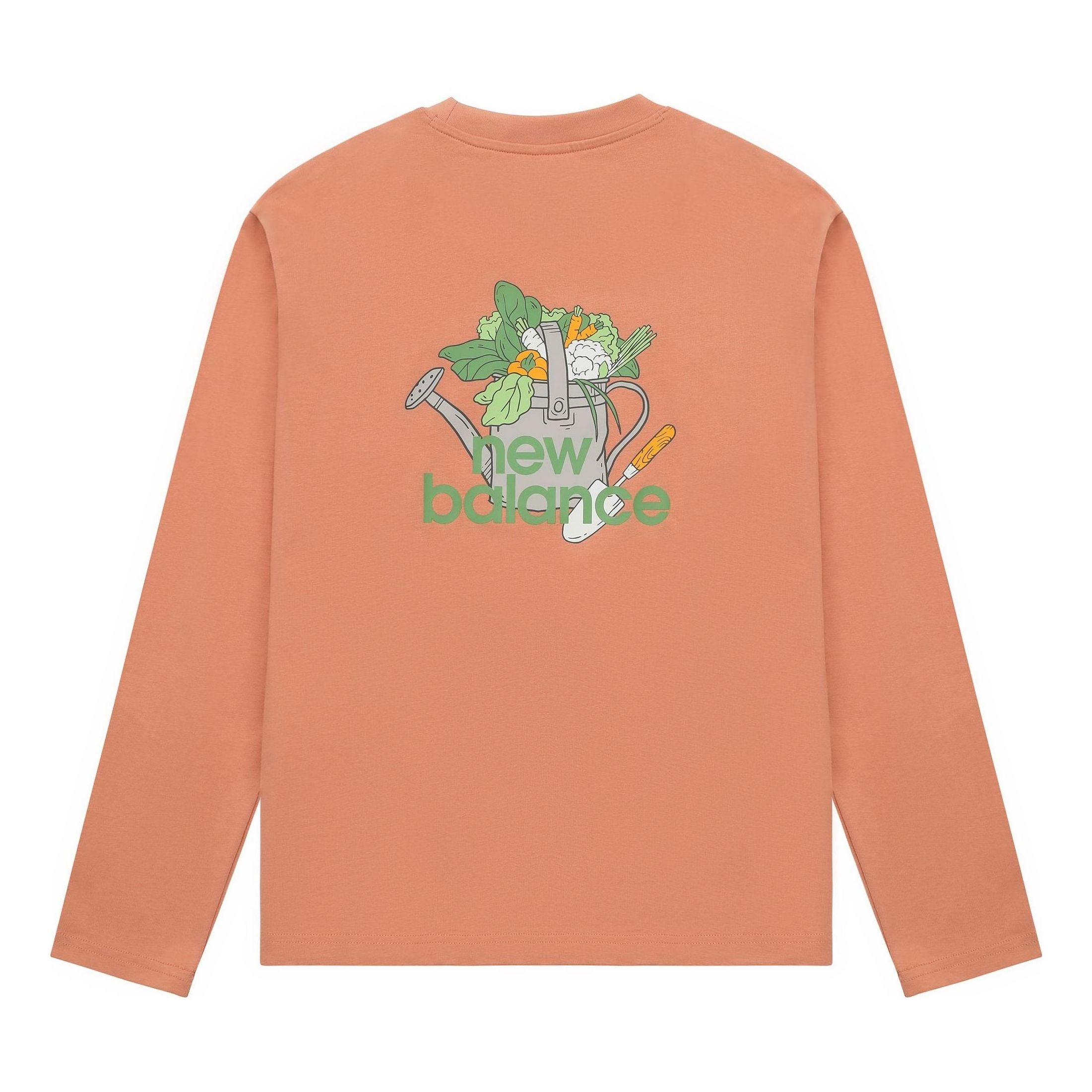 

Спортивный топ New Balance Logo Graphic Print Top 'Orange' AMT31329-SCE, оранжевый