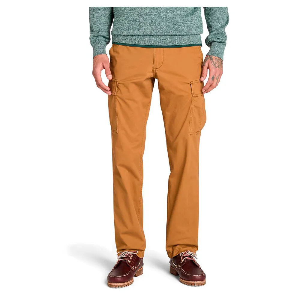 

Брюки карго Timberland Brookline Twill, коричневый