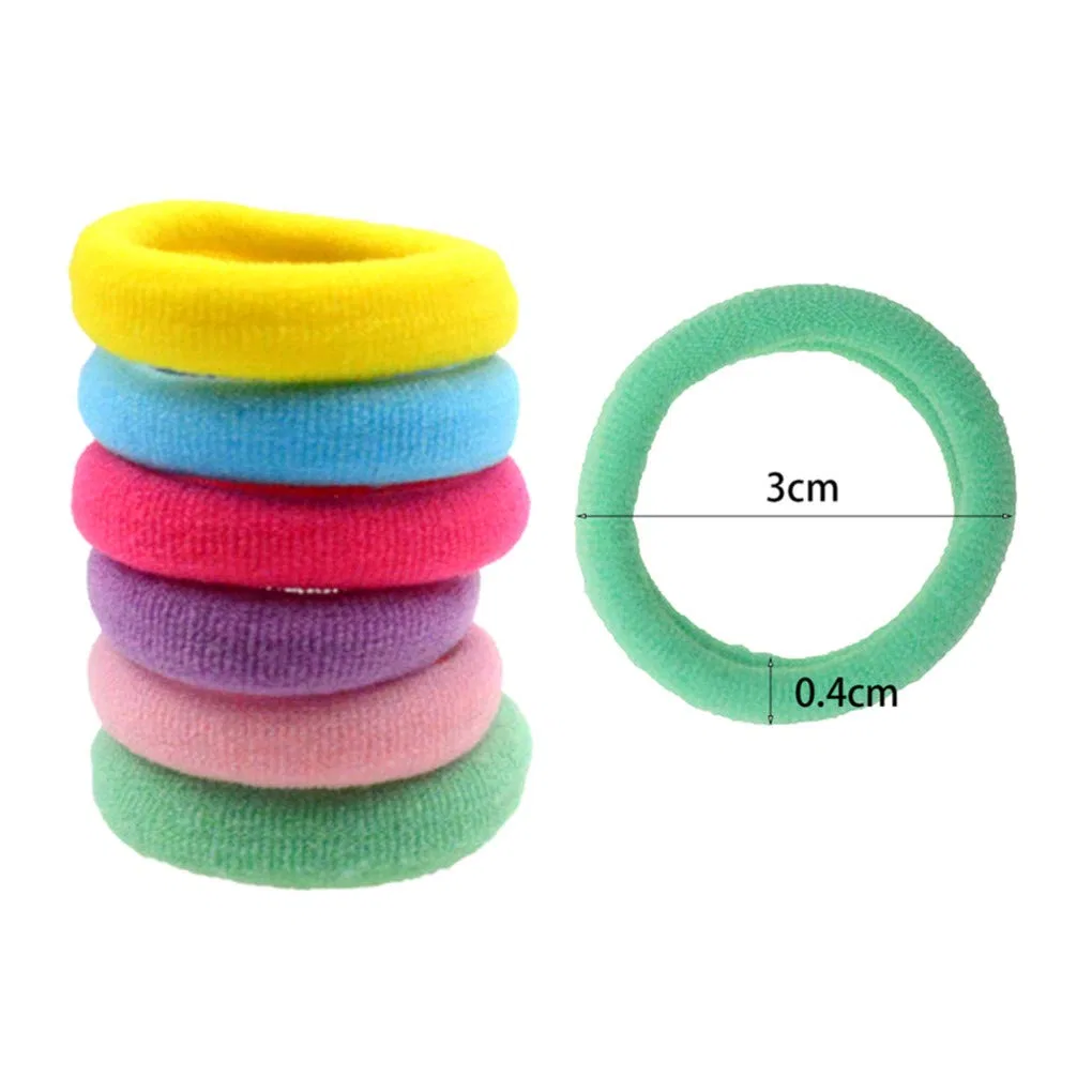 Набор бесшовных резинок для волос «Candy Color» (200 шт.) Pidoudou — фото 3