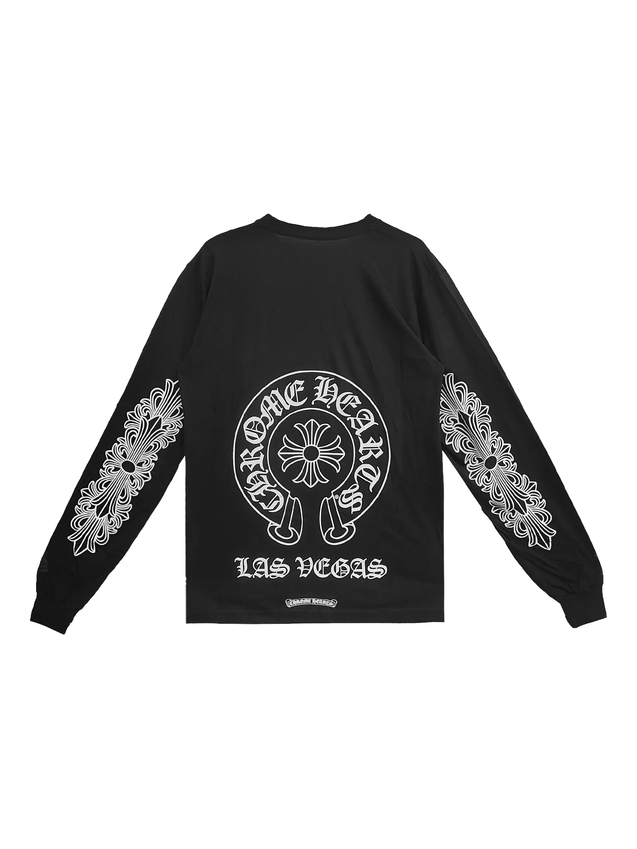 Футболка Las Vegas с длинными рукавами Chrome Hearts, черный — фото 2
