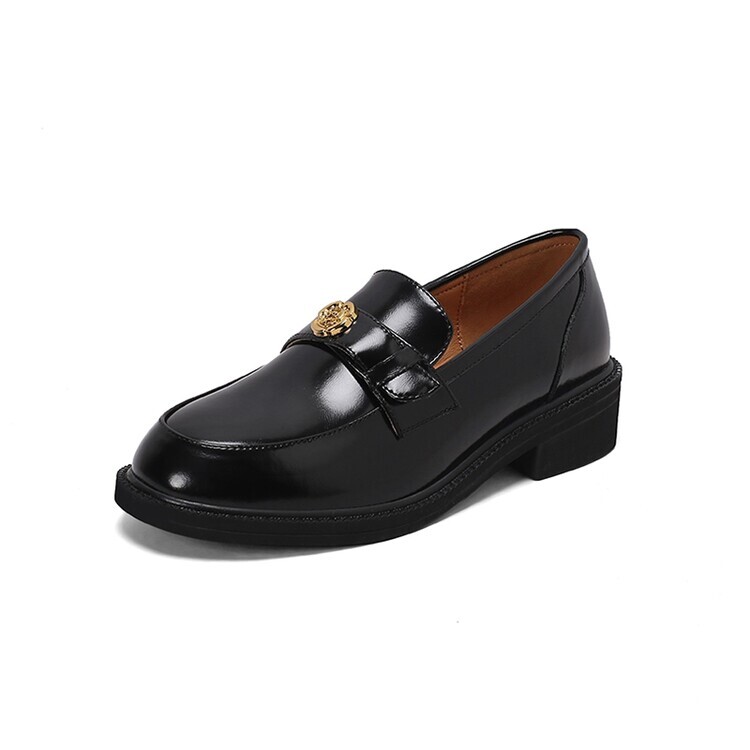 

Лоферы женские Quicheshoes, цвет Black matte