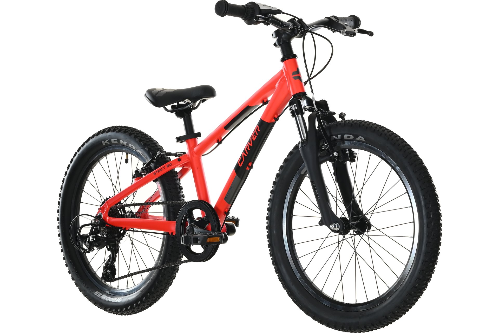 Горный велосипед Carver Strict 20 - 20 дюймов - Diamant - 2024, цвет Orange|neon orange/black/anthracite — фото 2