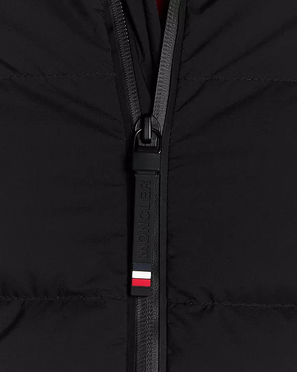 Средняя стеганая пуховая куртка Araripe Moncler, черный — фото 4