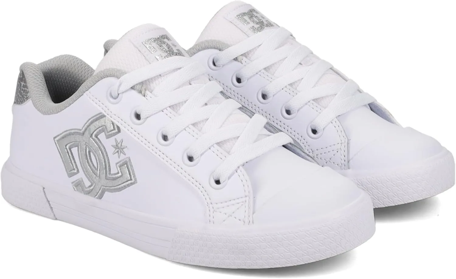 Мужские кроссовки DC Shoes Net Amazon Renewed, белый/серый